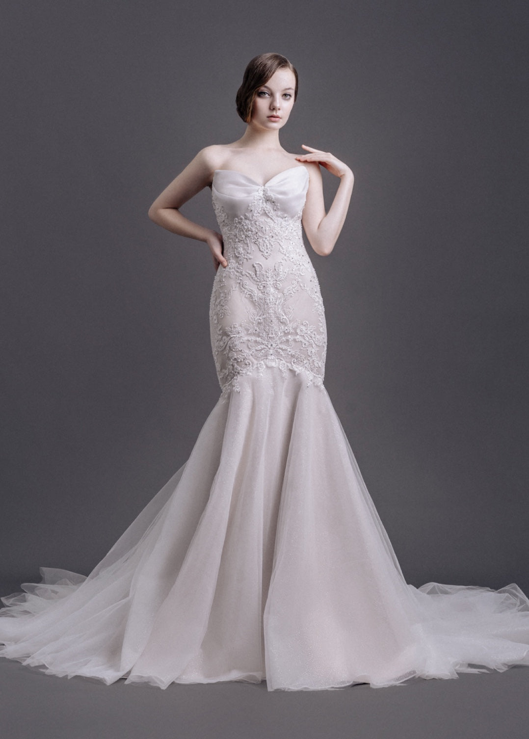 David Tutera Couture "Kristen", size 8 Emerald & Oak Bridal David Tutera Couture "Kristen", size 8 Emerald & Oak Bridal