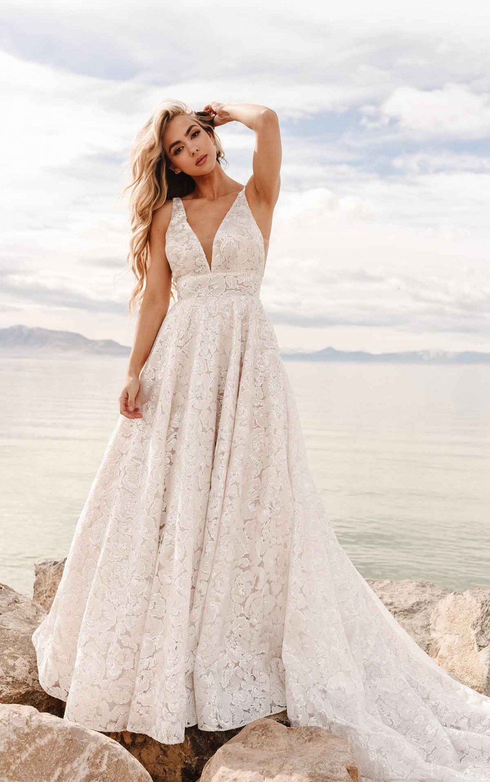 white christmas dresses 1752 by Martina Liana main image 0